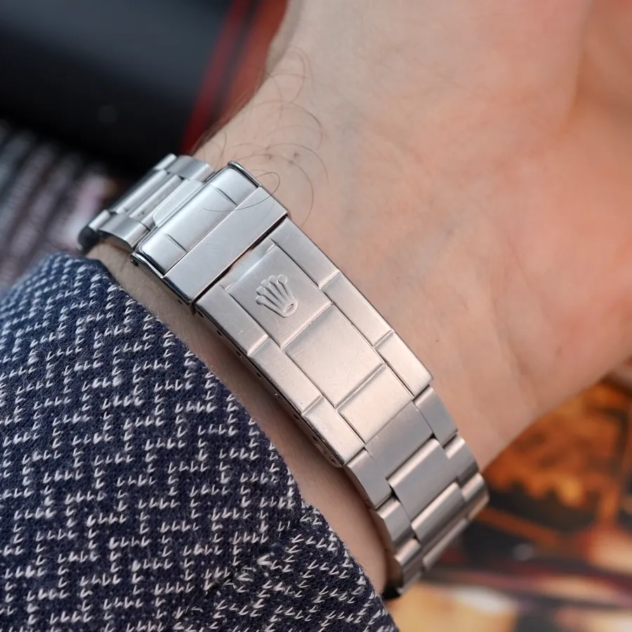 Rolex Submariner 1680 White - fliplock clasp