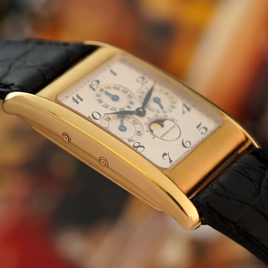 Audemars Piguet Ewiger Kalender 25682BA Breguet Nummern - Drücker zum Stellen des Kalenders