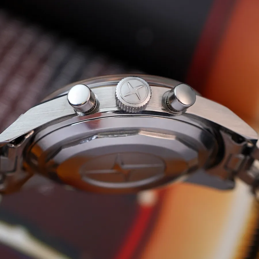 Zenith El Primero A3817 - original NATO crown