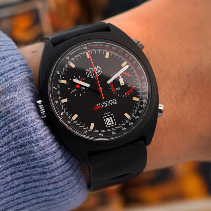 Heuer Monza 150.501 Racing Mate NOS - one of the best and rarest Monza examples still to exist today