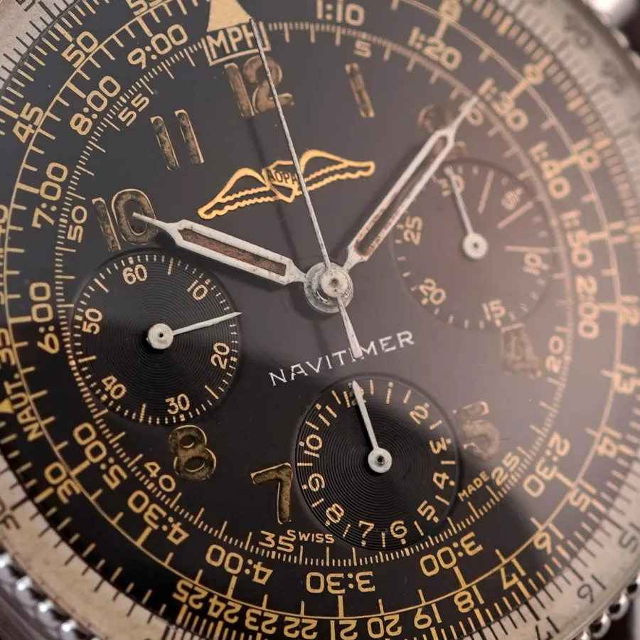 Breitling Navitimer 806 AOPA - all black dial in great condition
