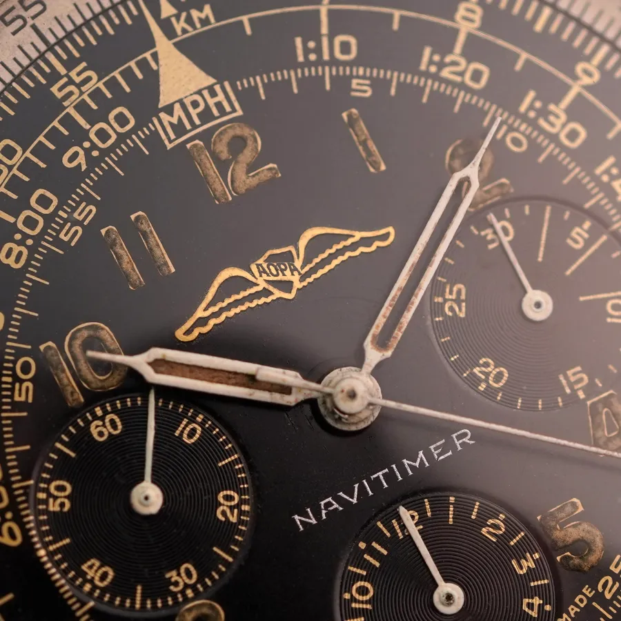 Breitling Navitimer 806 AOPA - original radium lume