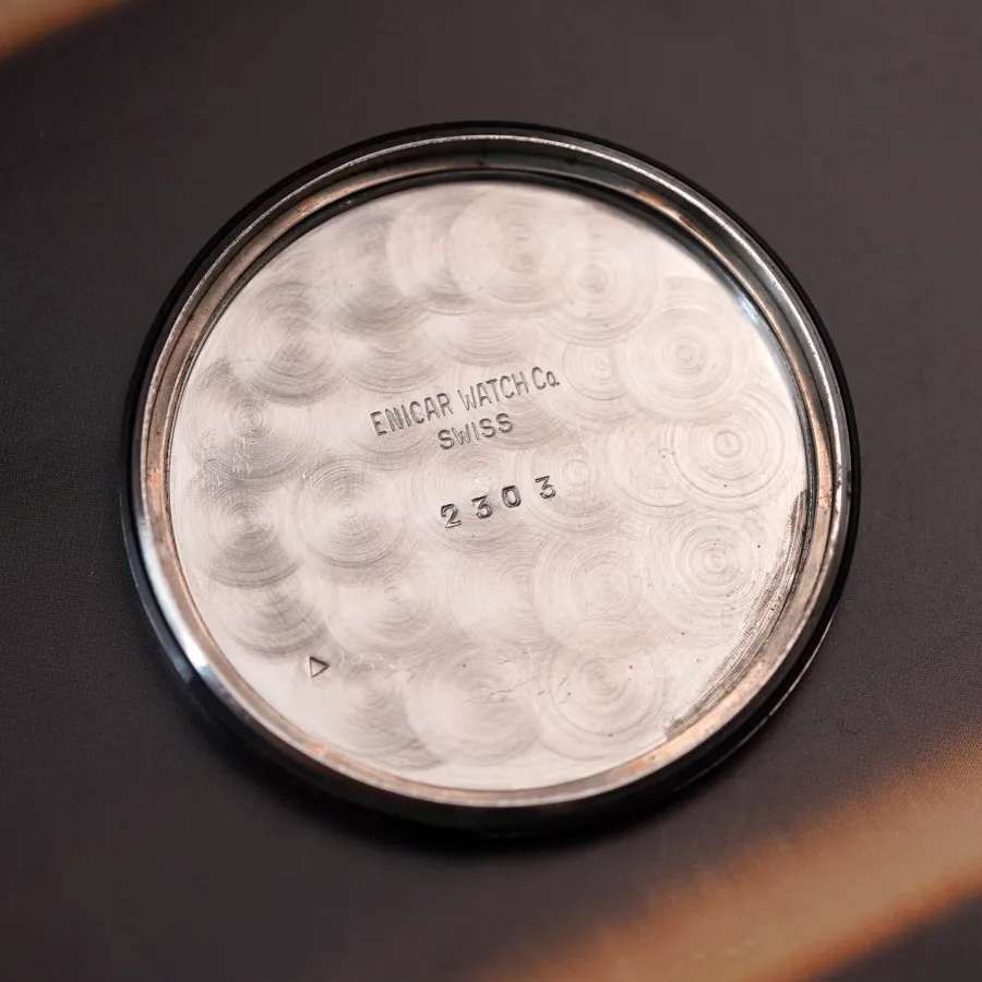 Enicar Chronograph 2303 - Referenz 2303 im Boden