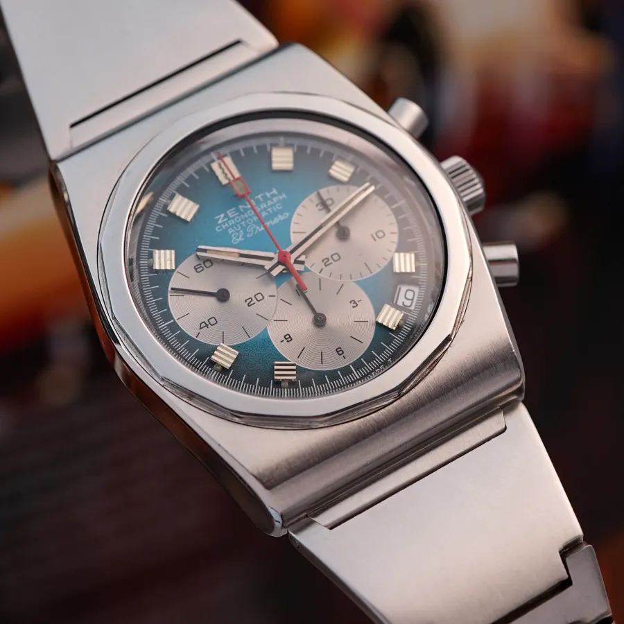 Zenith El Primero A782 Defy Turqoise - Tonneau-Gehäuse