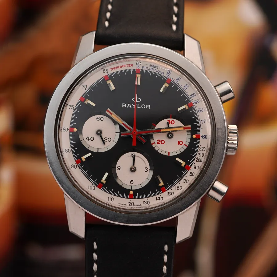 Baylor Chronograph 4329 - charismatic Valjoux 72 chronograph from the 1970s