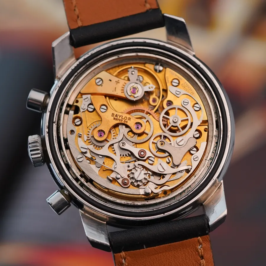Baylor Chronograph 4329 - Valjoux 72, Baylor signed