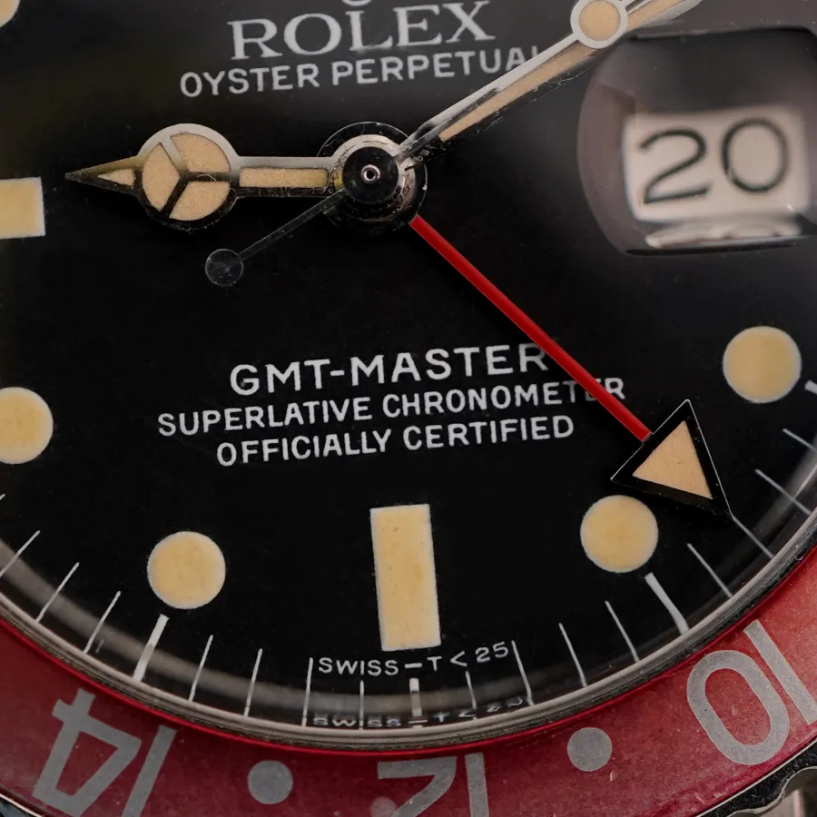 Rolex GMT Master 1675 Jubilee Bracelet - perfect black dial