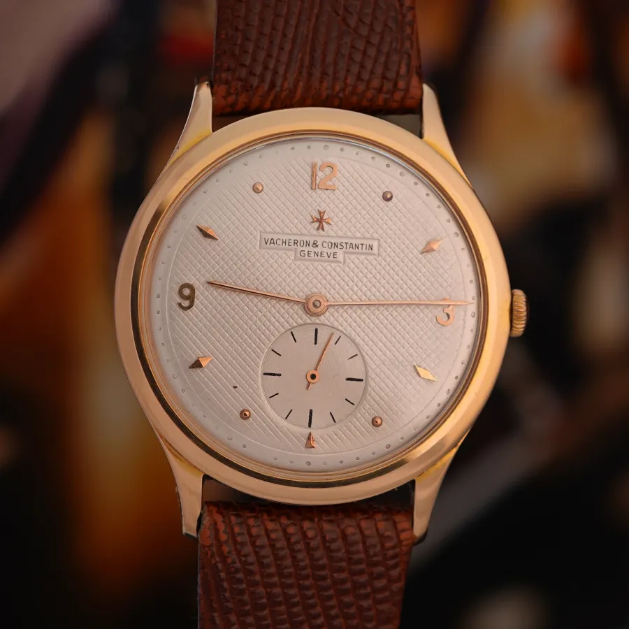 Vacheron Constantin 4624 Rose Gold - 38mm - large Vacheron Constantin wristwatch from the 1950s