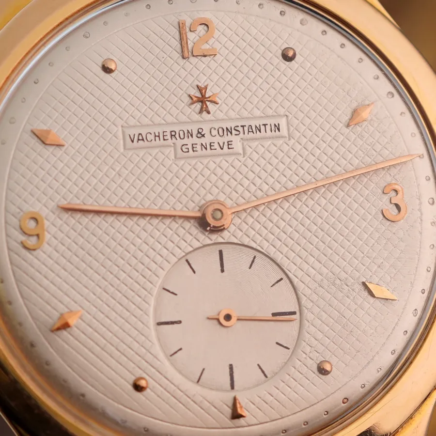 Vacheron Constantin 4624 Rose Gold - 38mm - honeycomb dial