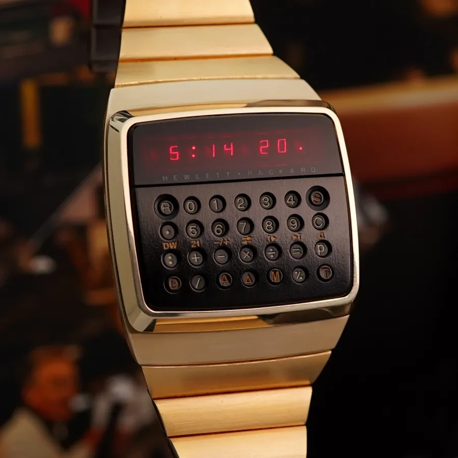 Hewlett-Packard HP-01 - Full Set NOS - the first and only HP wristwatch