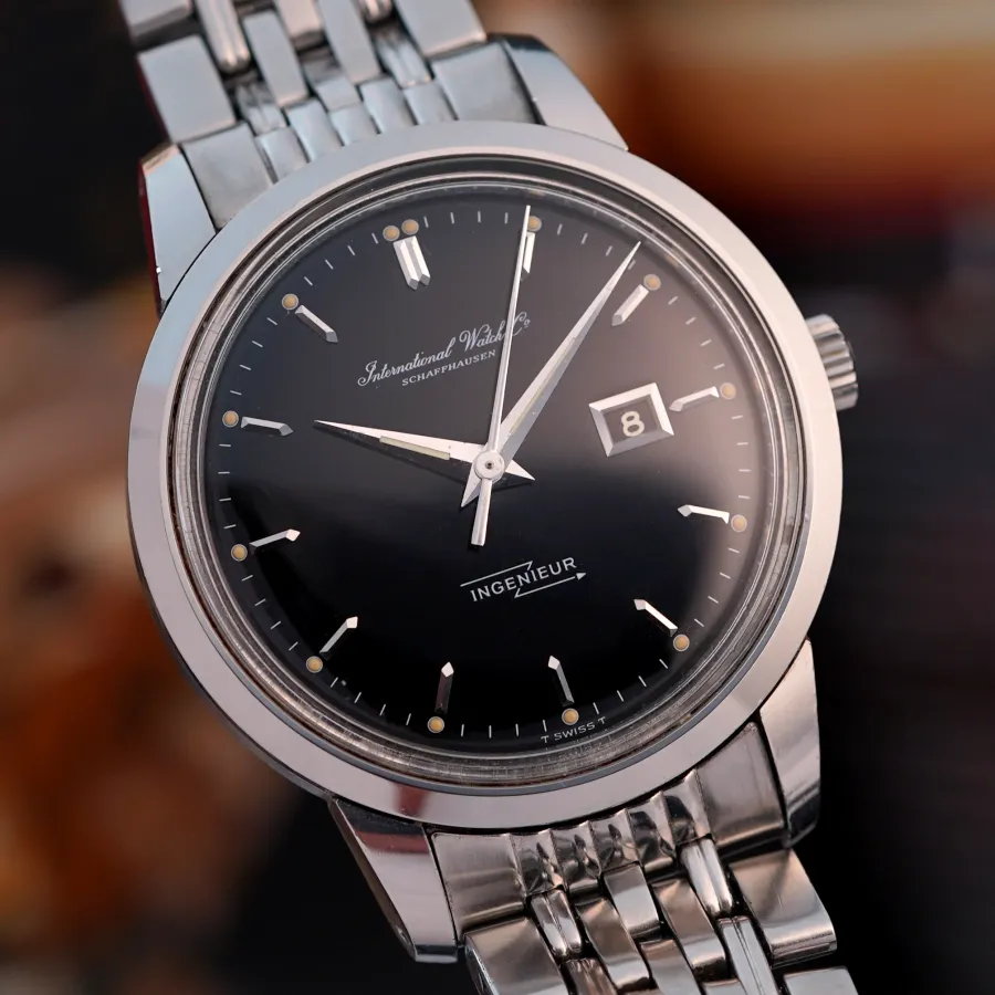 IWC Ingenieur 666 AD Black - 36 mm stainless steel case