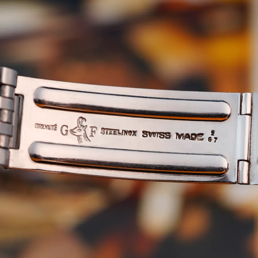 IWC Ingenieur 666 AD Black - date stamp 2/67 inside the clasp