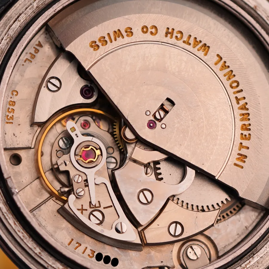 IWC Ingenieur 666 AD Black - in-house IWC automatic caliber 8521