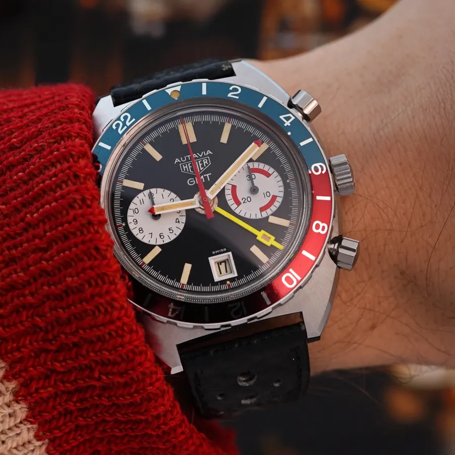 Heuer Autavia 741.603 GMT NOS