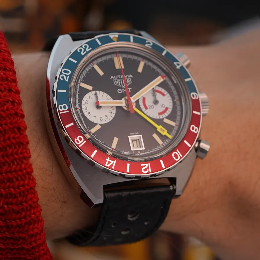 Heuer Autavia 741.603 GMT NOS - frozen Heuer history on the wrist