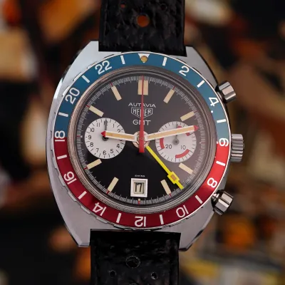 Heuer Autavia 741.603 GMT NOS