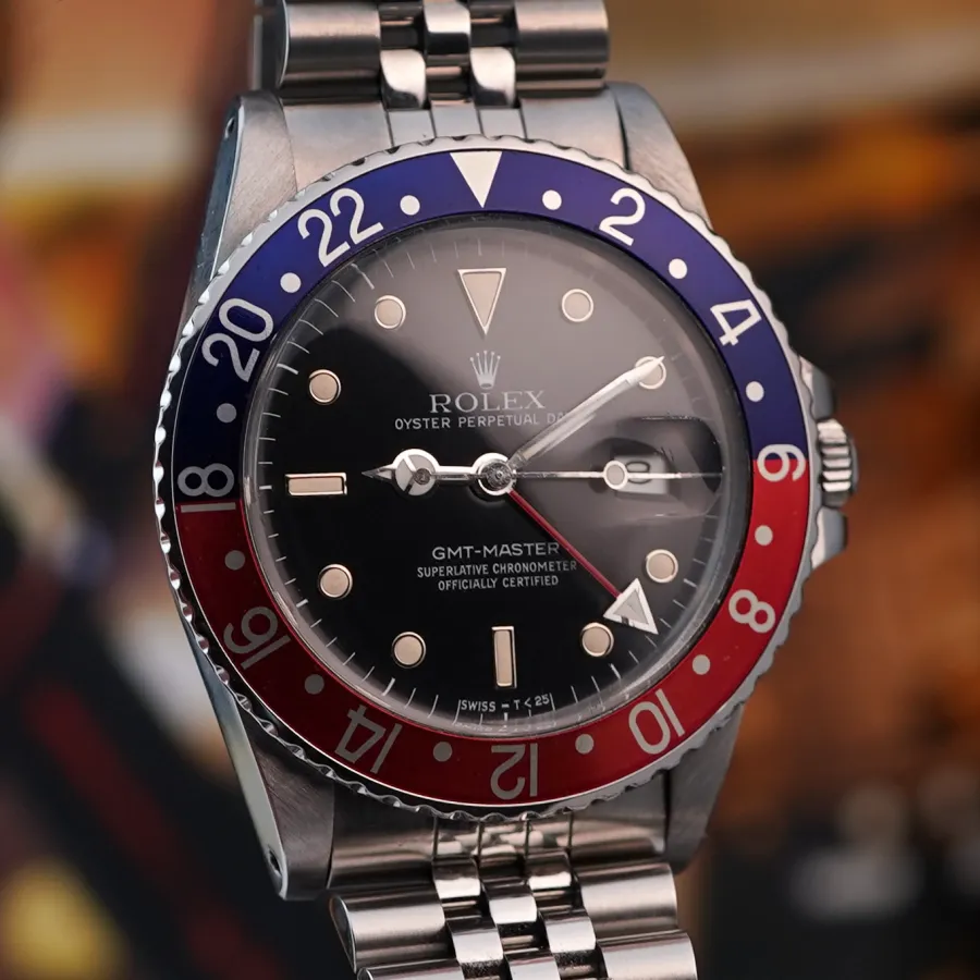 Rolex GMT Master 16750 Full Set - Jubilee Armband - fantastischer Zustand