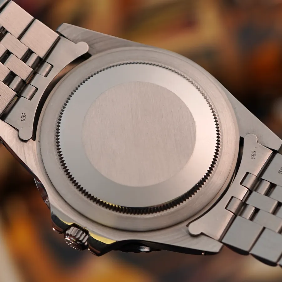 Rolex GMT Master 16750 Full Set - Jubilee Armband - wasserdichtes, verschraubtes Oyster-Gehäuse