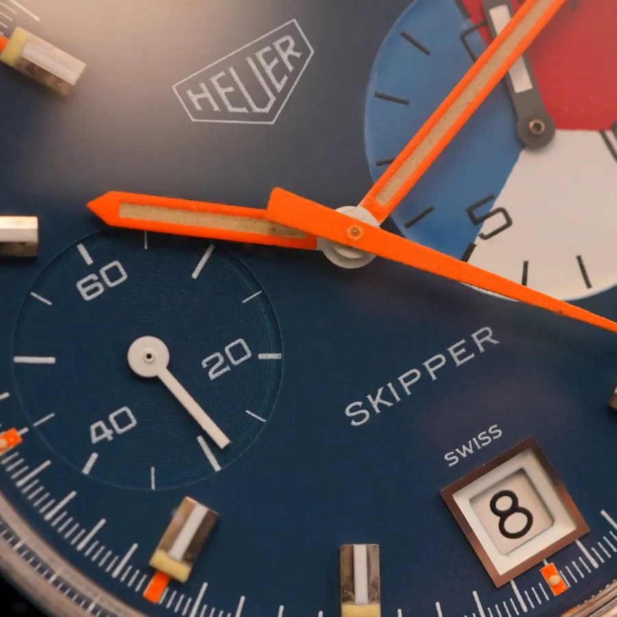 Heuer Skipper 73464 Regatta - original tritium lume