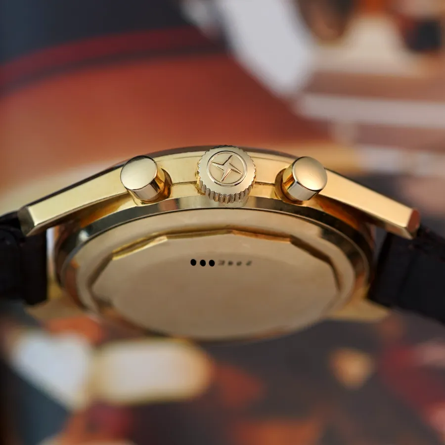 Zenith El Primero G381 Like NOS - original Zenith NATO star crown