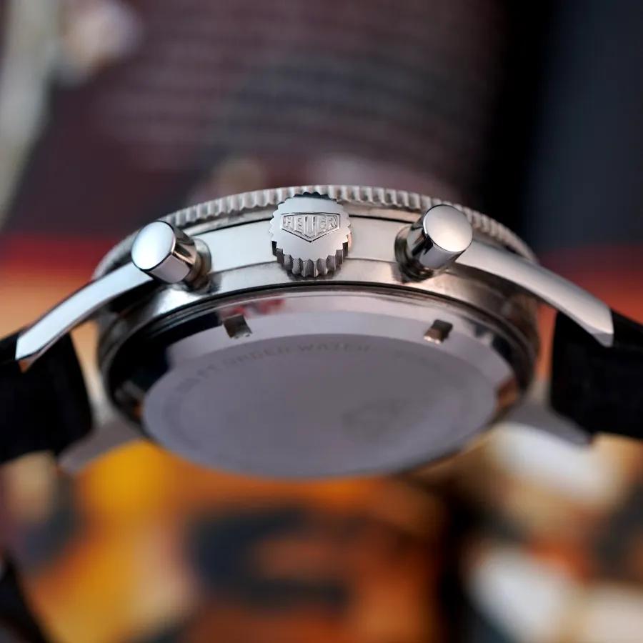 Heuer Autavia 2446H Jochen Rindt - original Heuer crown