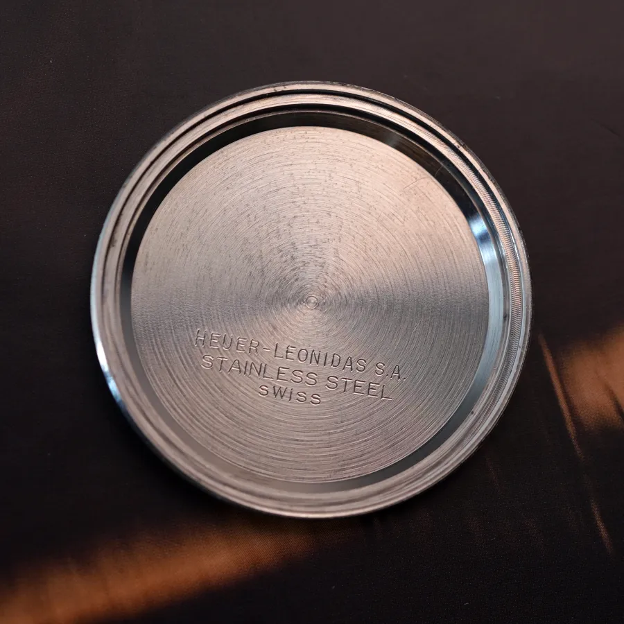 Heuer Autavia 2446H Jochen Rindt - correct engravings inside the back