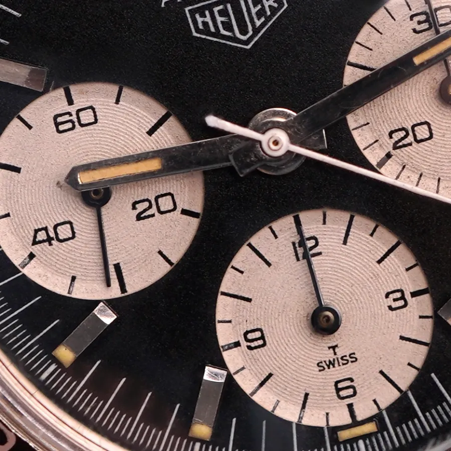 Heuer Autavia 2446H Jochen Rindt - light authentic vintage patina