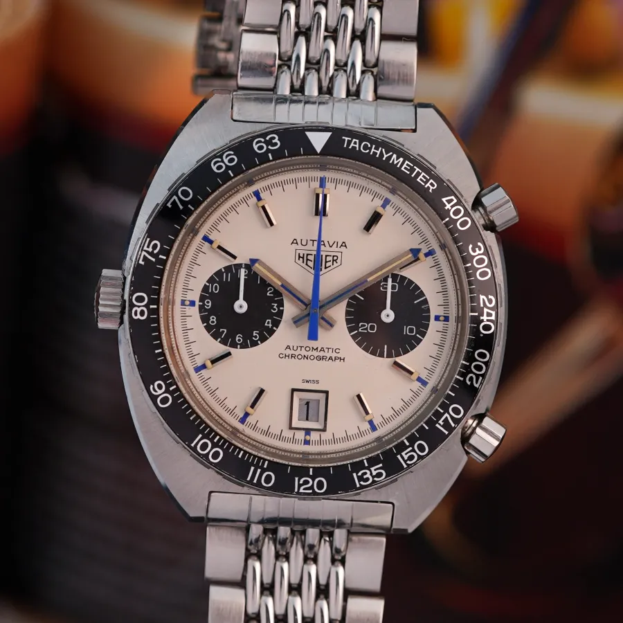 Heuer Autavia 1163 Jo Siffert - 1970s Siffert Autavia in excellent condition