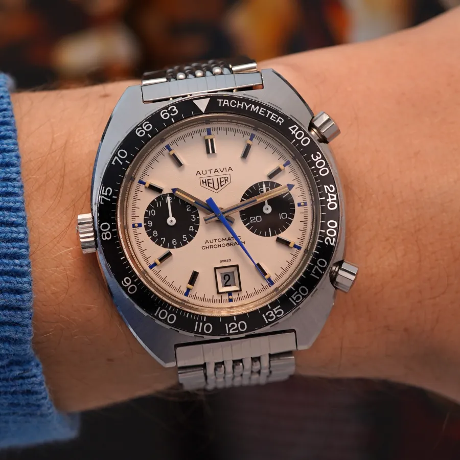 Heuer Autavia 1163 Jo Siffert - a fully correct collector’s piece from motorsport history