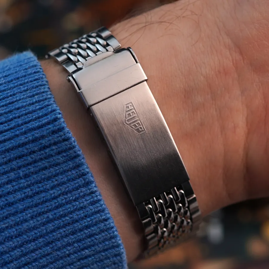 Heuer Autavia 1163 Jo Siffert - original Gay-Frères bracelet