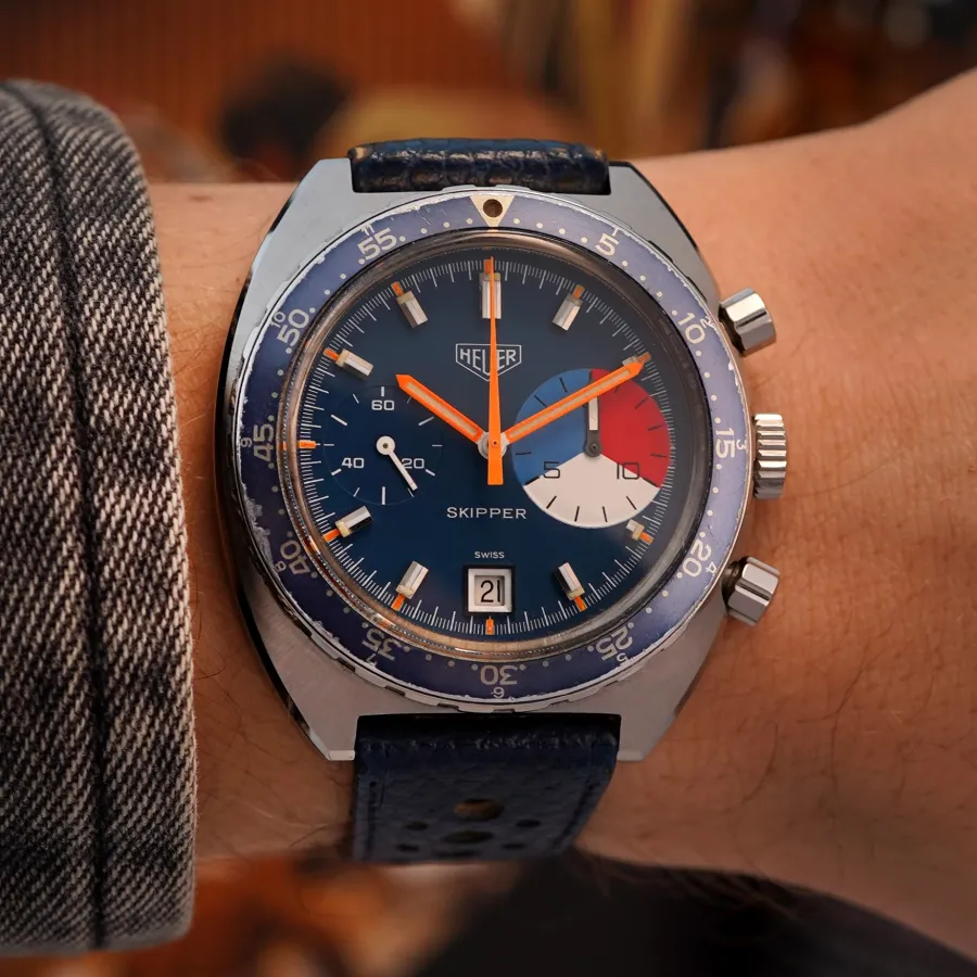 Heuer Skipper 73464 Regatta Chronograph - eine charakterstarke Vintage-Uhr mit hohem Sammlerwert