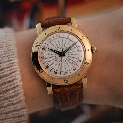 Vintage Tissot Navigator Worldtimer