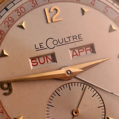 Vintage LeCoultre Triple Calendar