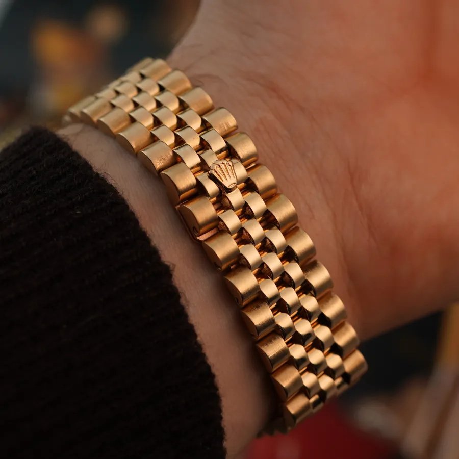 Rolex GMT Master 1675/8 Jubilee Bracelet - originales Jubilee-Goldarmband