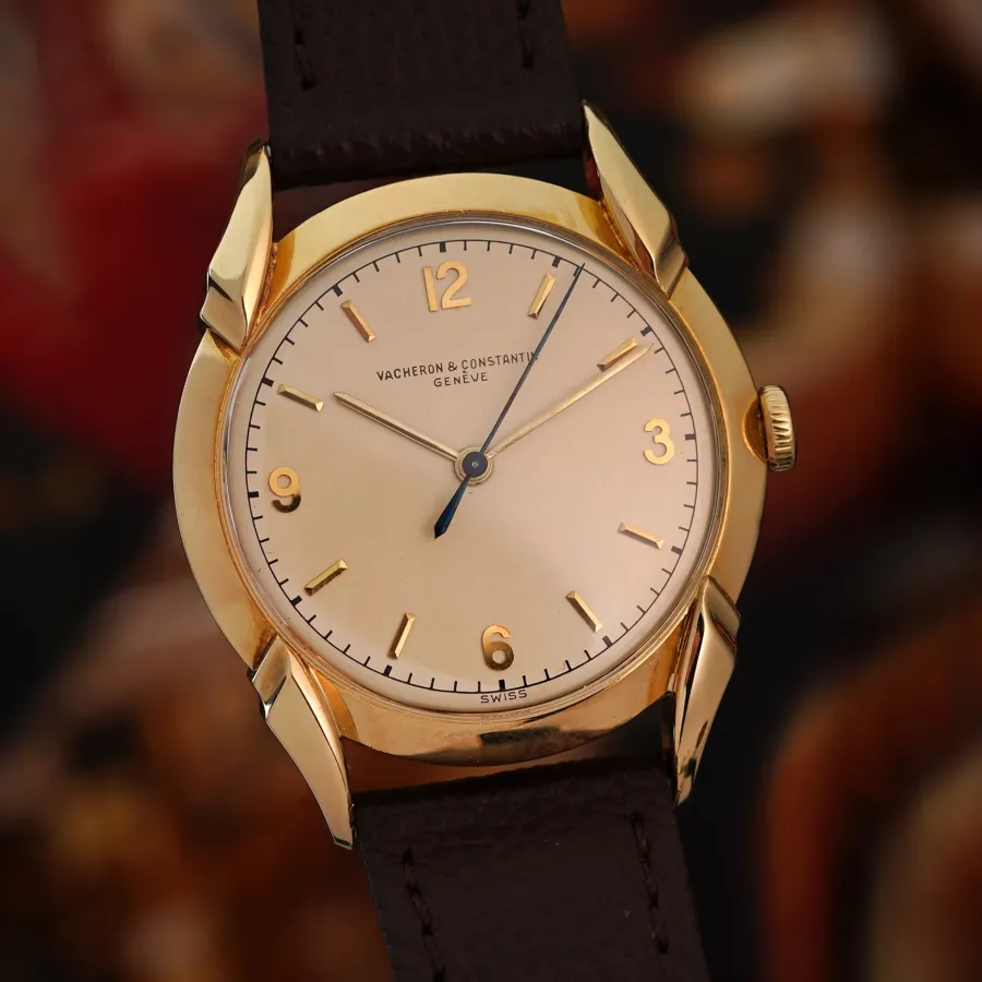 Vacheron Constantin 4418 - Flame Lugs - exotic flame lugs give the watch a sculptural silhouette