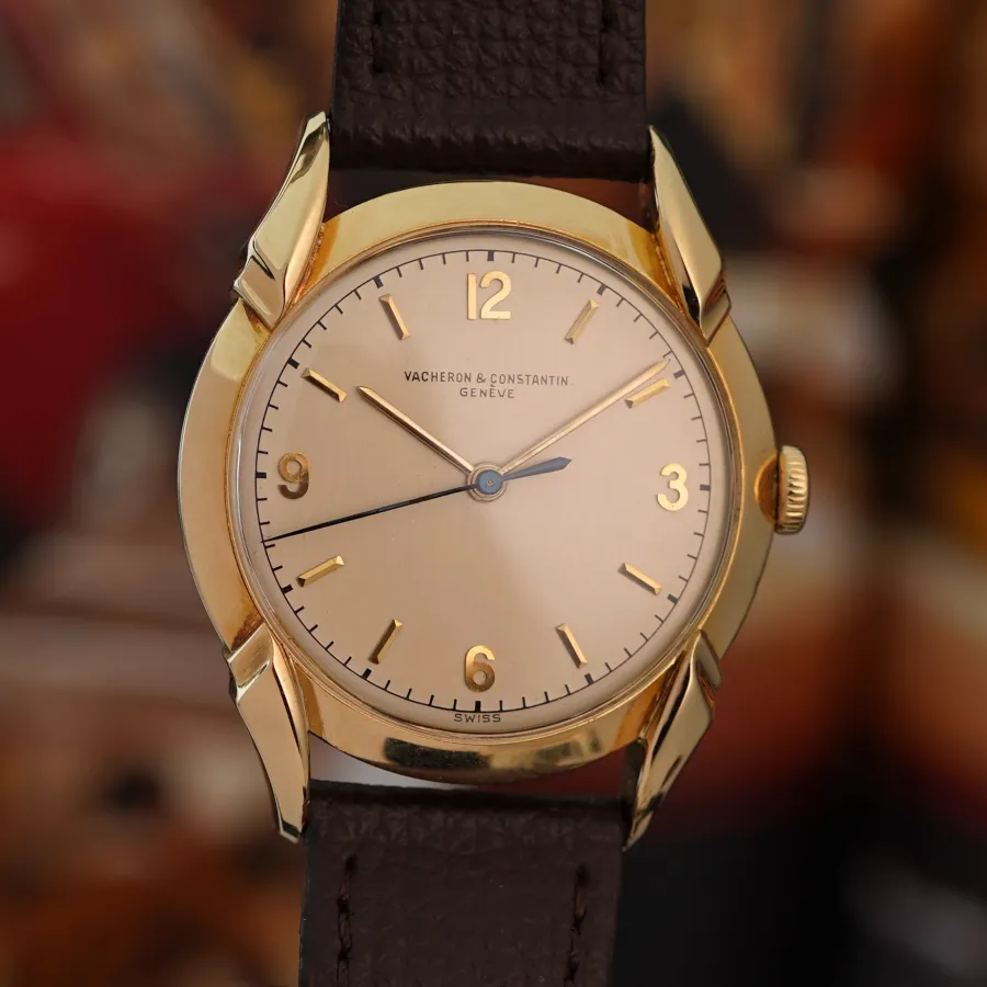 Vacheron Constantin 4418 - Flame Lugs - 34 mm 18k yellow gold case