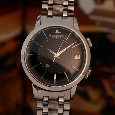 Jaeger-LeCoultre Memovox E855 Box und Papiere