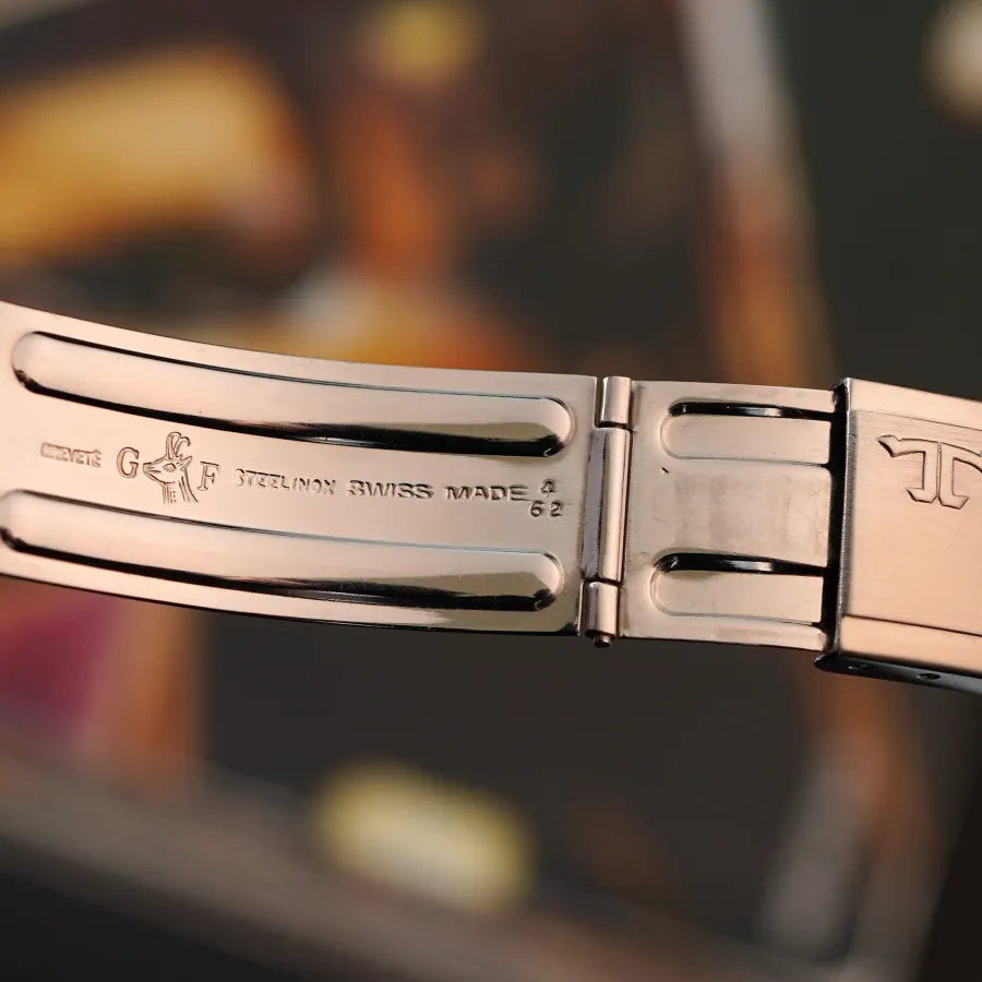 Jaeger-LeCoultre Memovox E855 Box und Papiere - Datumsstempel: 4/62 (viertes Quartal 1962)