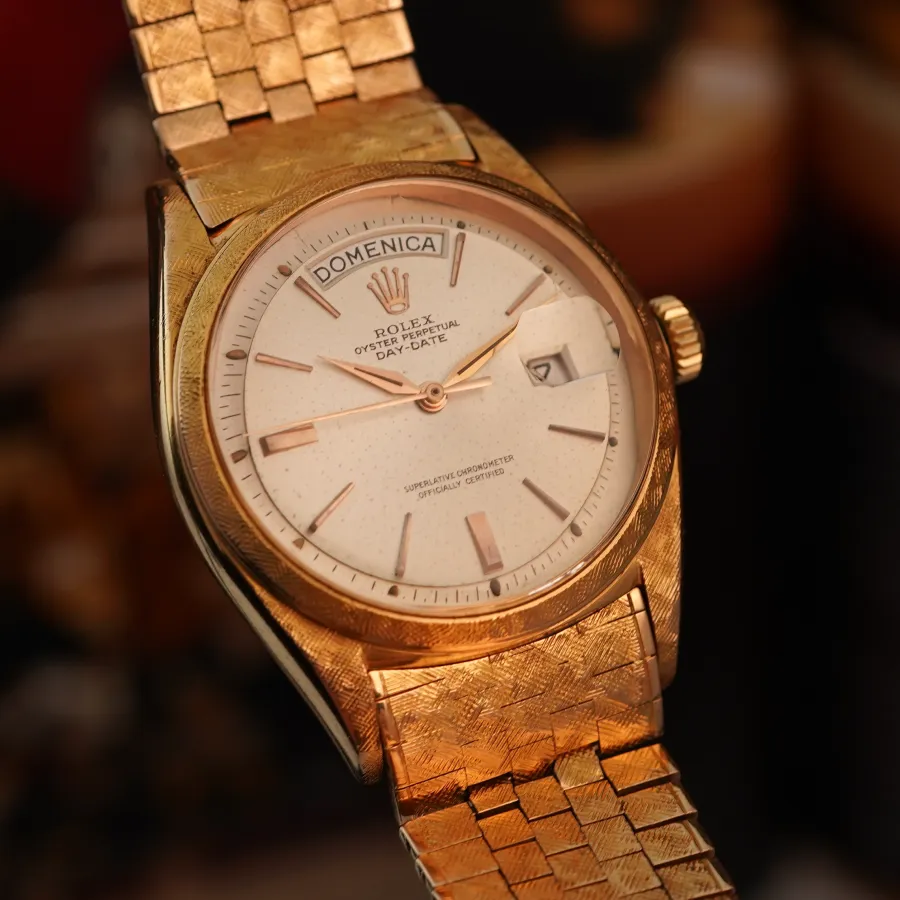 Rolex Day-Date 1806 Rose Gold - Florentine Finish - 18k rose gold case