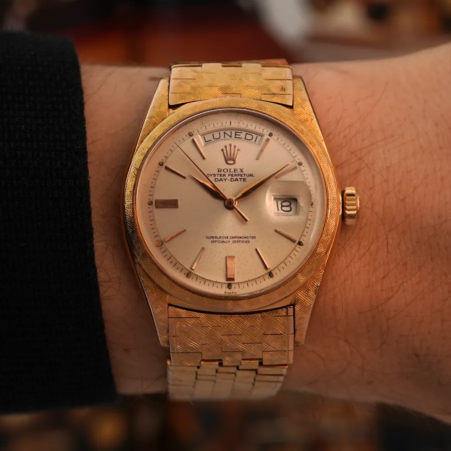 Rolex Day-Date 1806 Rose Gold - Florentine Finish - a luxury timepiece built to last for generations