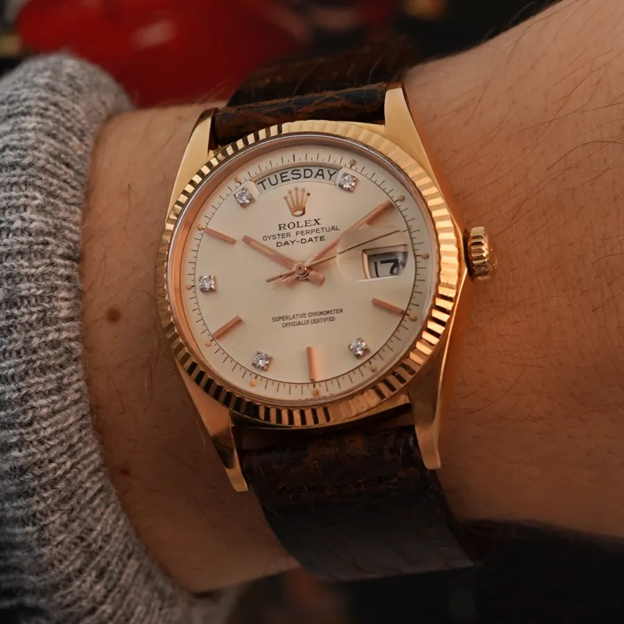 Rolex Day-Date 1803 Rotgold - die perfekte Verbindung aus technischer Raffinesse und repräsentativem Luxus