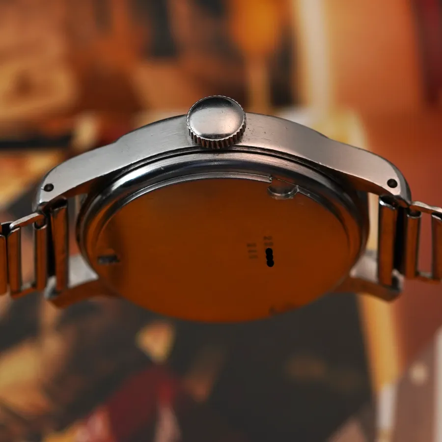 Longines Tre Tacche 22243 Salmon Dial - original crown, full case profile