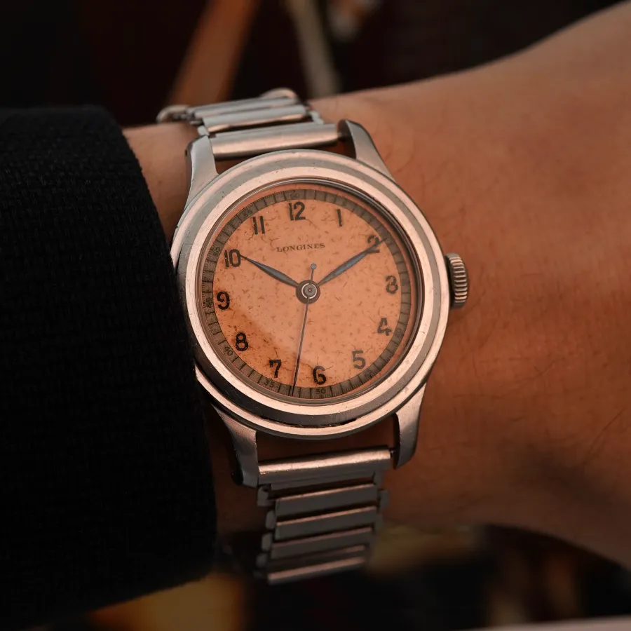 Longines Tre Tacche 22243 Salmon Dial - a watch full of charm, history, and character