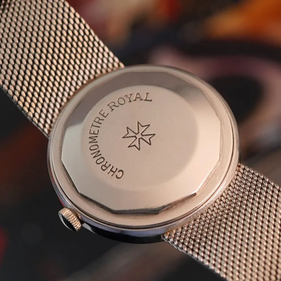 Vacheron Constantin Royal Chronometer 6734 Original Documents - screw-down case back