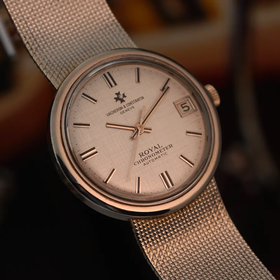 Vacheron Constantin Royal Chronometer 6734 Original Documents - black inlays inside the indicies