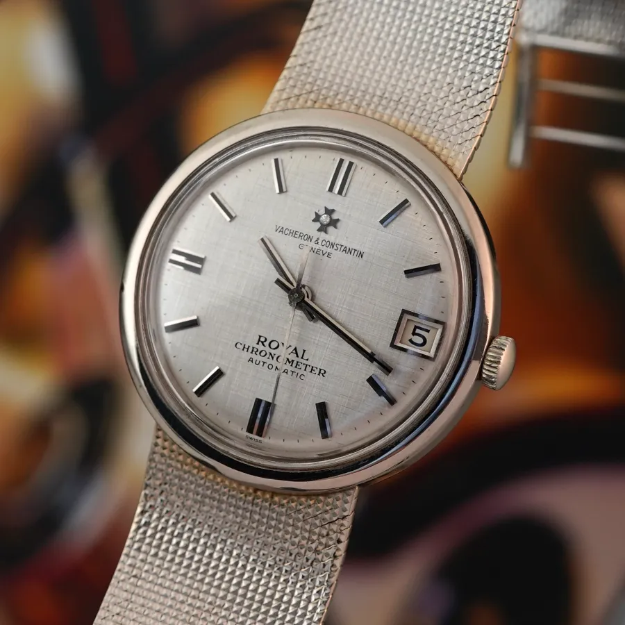 Vacheron Constantin Royal Chronometer 6734 Original Documents - 18k white gold case