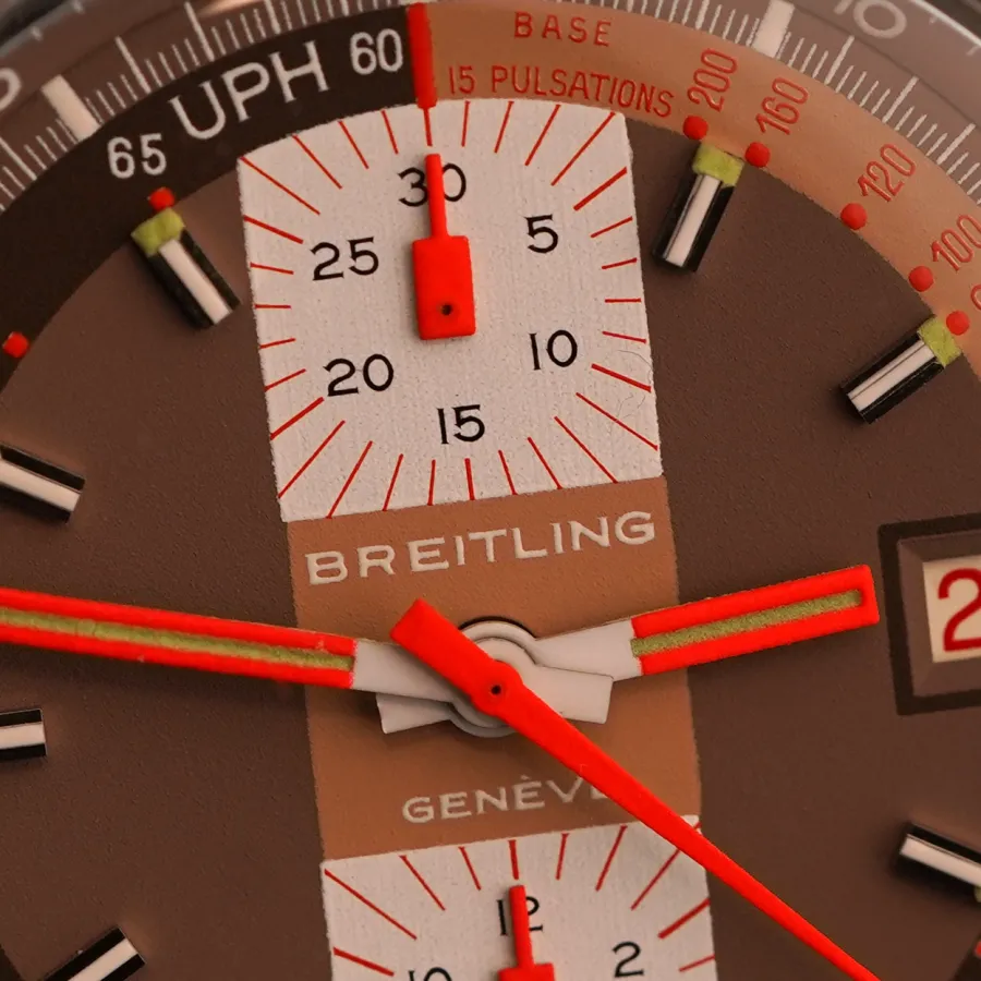 Breitling Bullhead 7101 Manual Wind - perfect condition with original lume