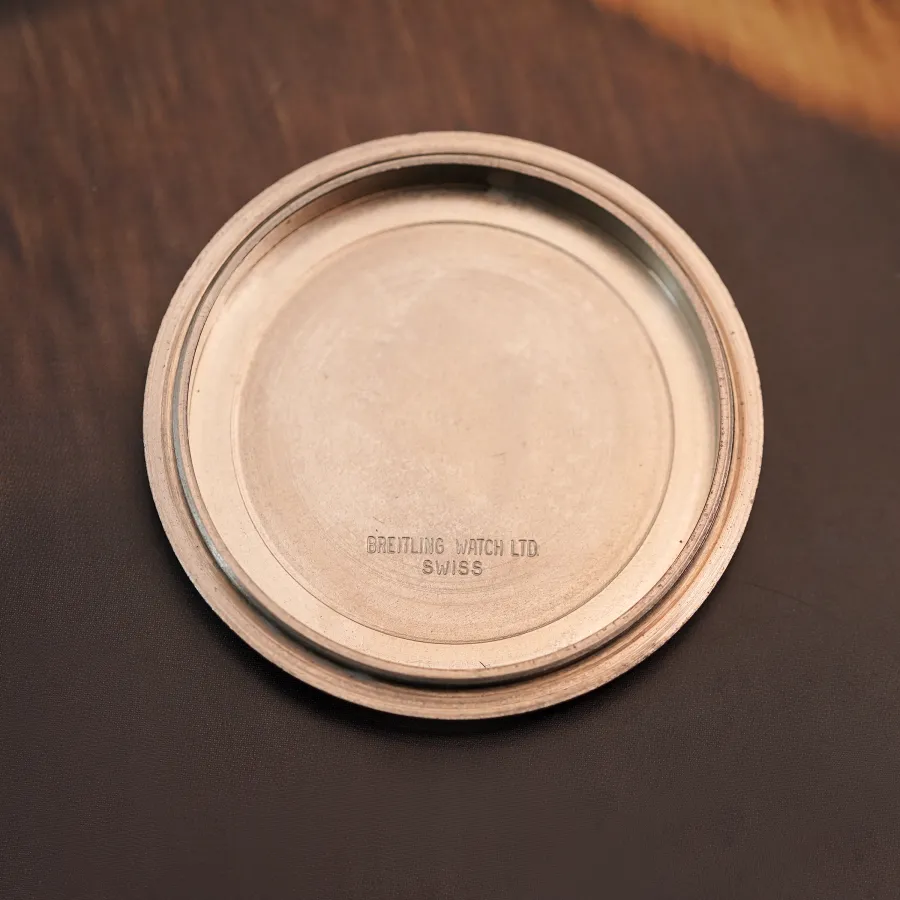 Breitling Bullhead 7101 Manual Wind - Breitling Watch LTD Swiss inside the back