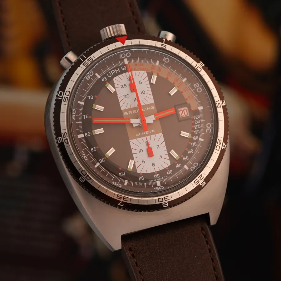 Breitling Bullhead 7101 Manual Wind - rotatable bezel in perfect condition