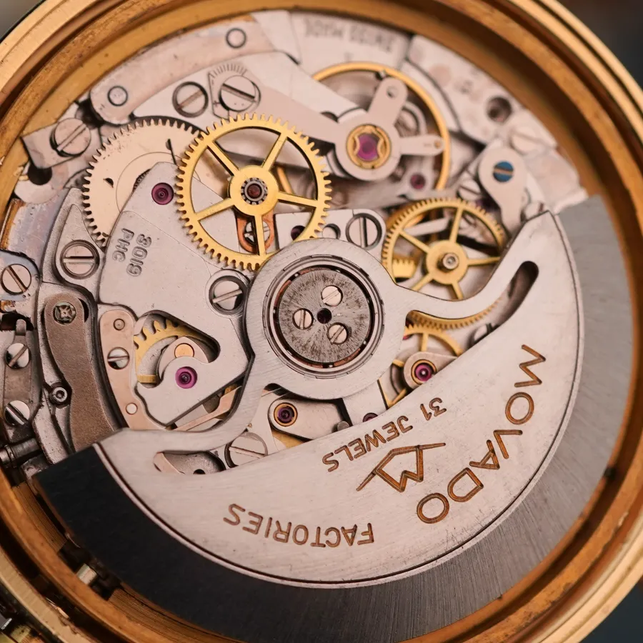 Movado-Zenith El Primero Gold - Zenith/Movado El Primero automatic chronograph caliber 3019 PHC